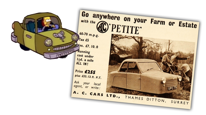 Illustration for article titled Let's Really Figure Out What That 'Put It In H' Car From The Simpsons Could Be